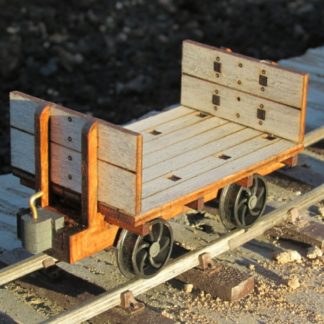 Cornish slate wagon overall view
