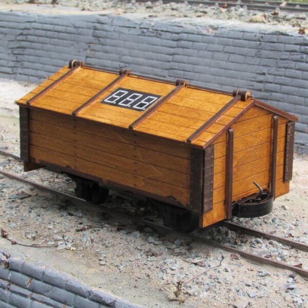 ready to run Built Garden railway 2 plank Wagon 16mm scale SM32 painted 