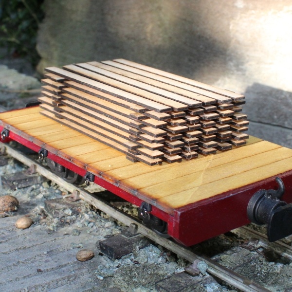 Wagon Plank Load - Bole Laser Craft